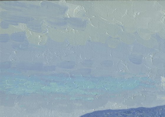 Cloudy. Yachts in the Bali port