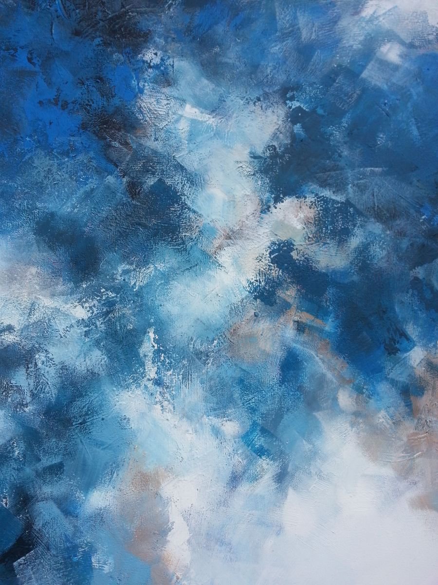 Dreamer Textured Acrylic Painting Acrylic Painting By Burcu Akarcay B640af62c3c8431d8874993438d1dba8