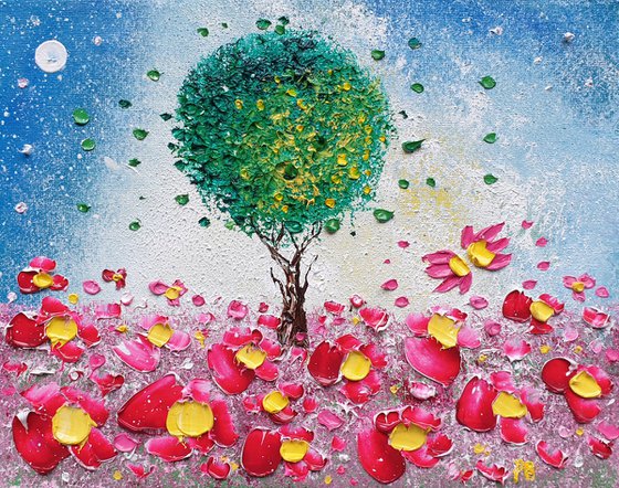 "Tree of Life & Flowers in Love"