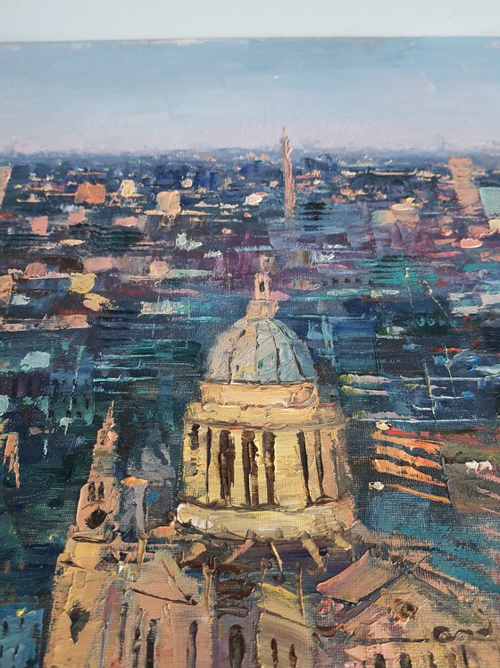 View of London with St Paul's