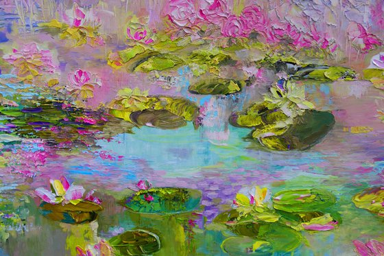 Blooming Waterlilies