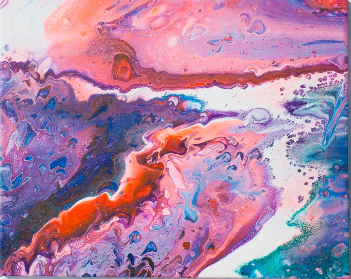  Abstract 2 By Jackie Ward, 27 X 22, Artwork For Sale On Artfinder