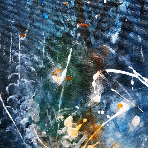 Fascinating framed unique enigmatic energy light abstract still life Kloska