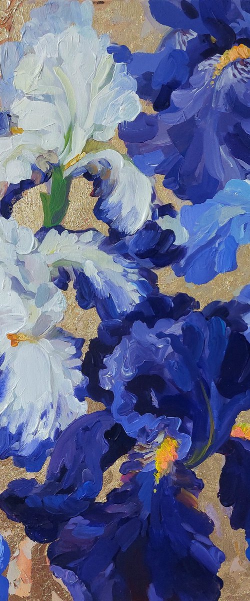 ”Azure Gold” by Anna Silabrama
