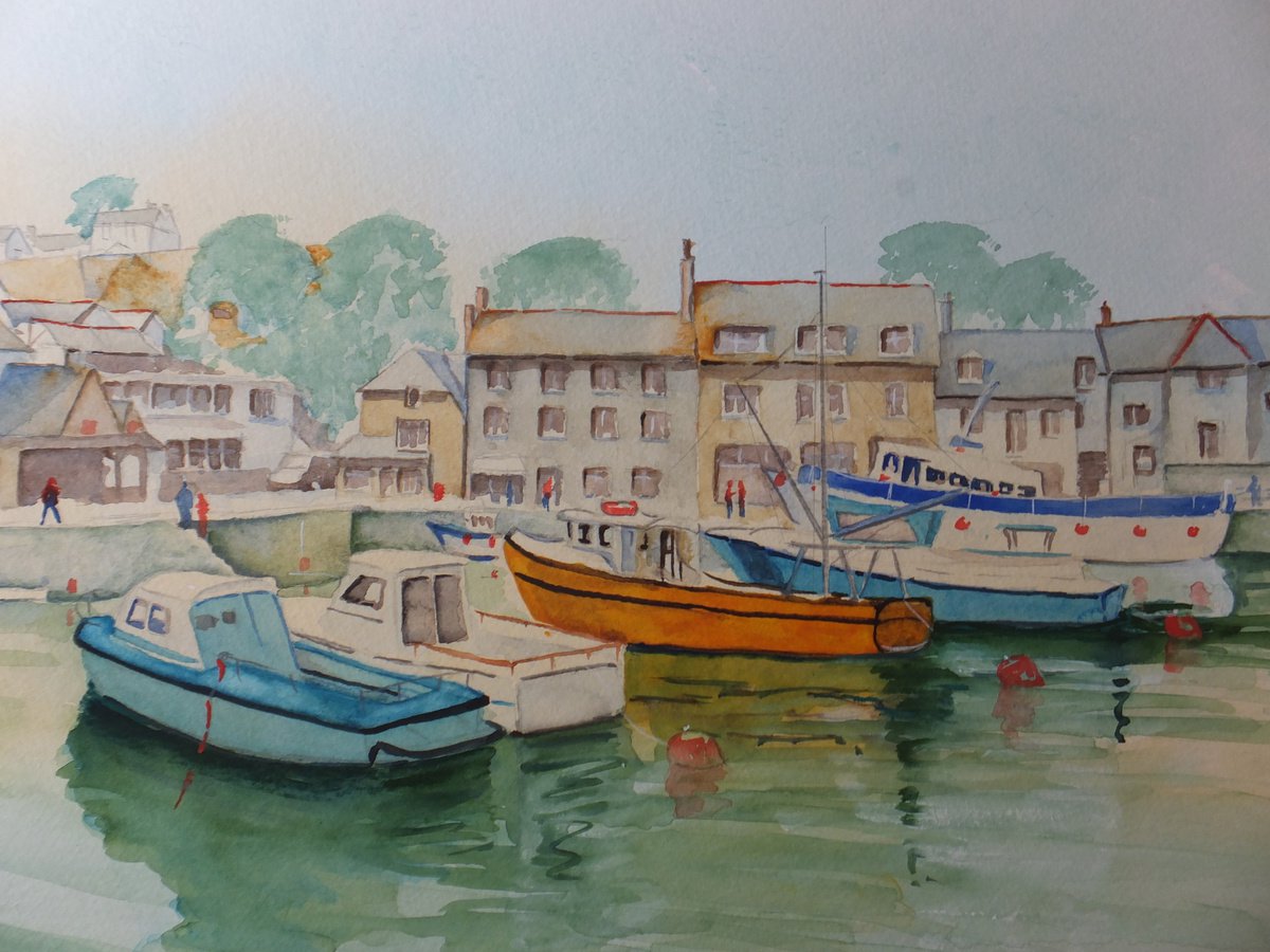 Padstow Harbour, Cornwall by David Harmer