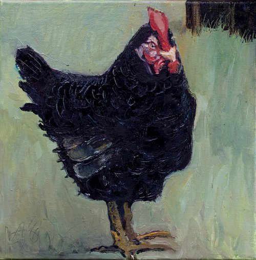Adam Groff-like chicken by Marina Skepner
