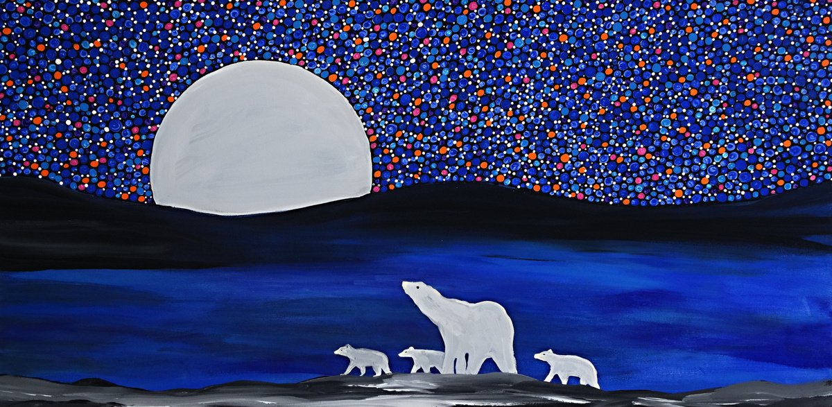 Polar bears by Rachel Olynuk