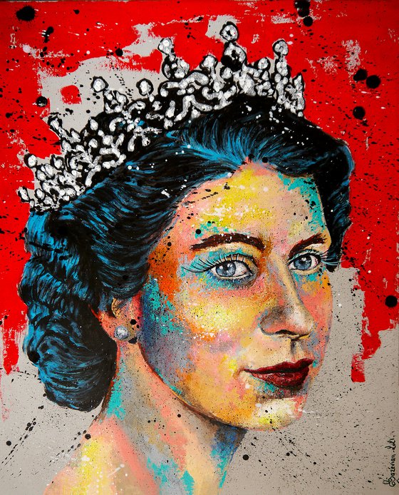 Portrait Madame La Queen  POP Celebrity