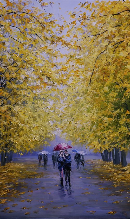 "Meeting in the park" by Gennady Vylusk