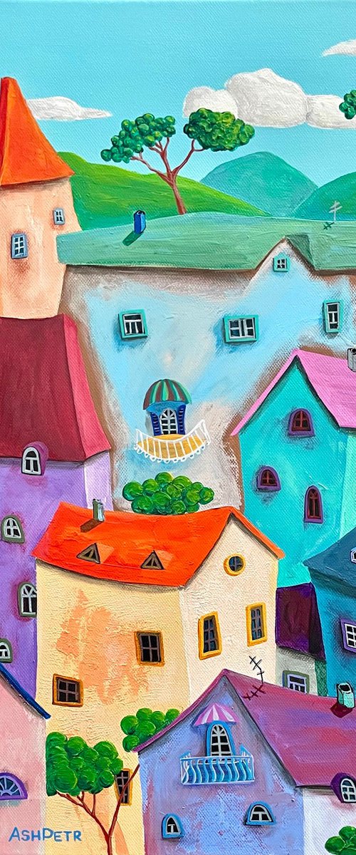 Small town by Ashot Petrosyan