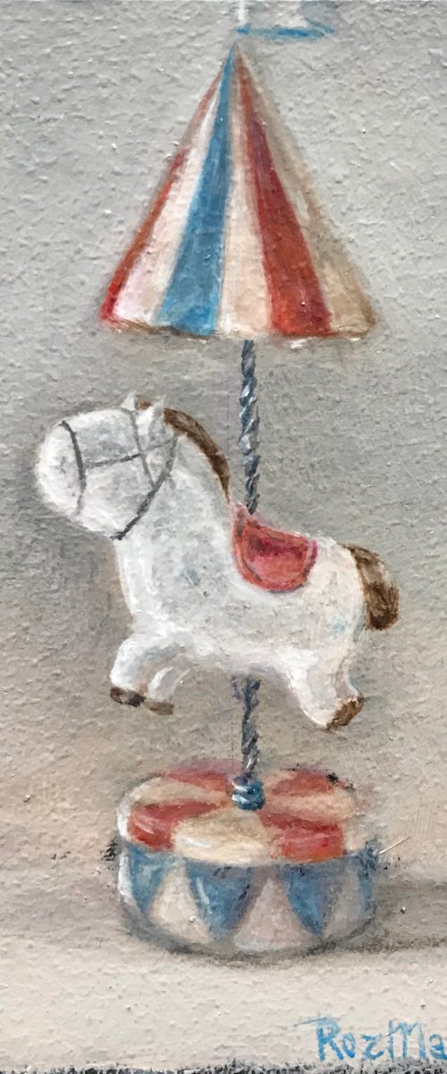 Circus Pony miniatures collection Old Toy by Marina Deryagina