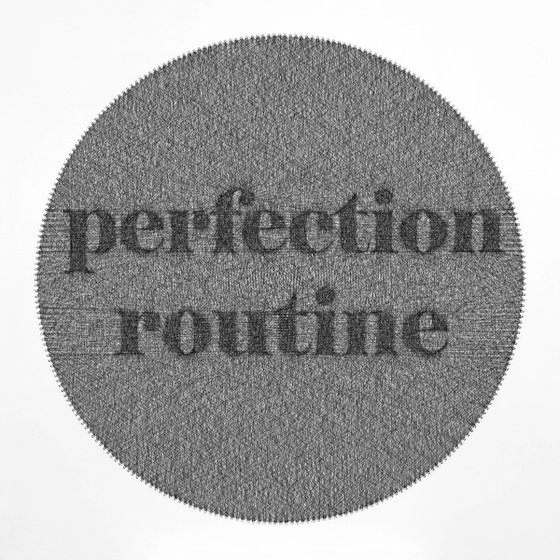 Perfection and routine. Series of artworks "Dualities"