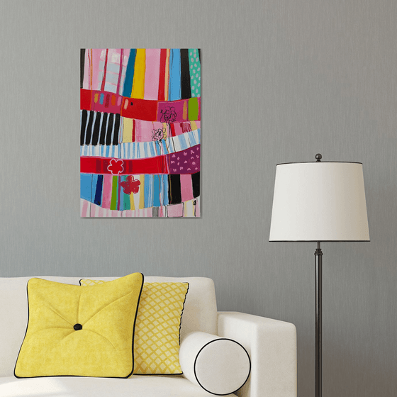 Patchwork with Stripes