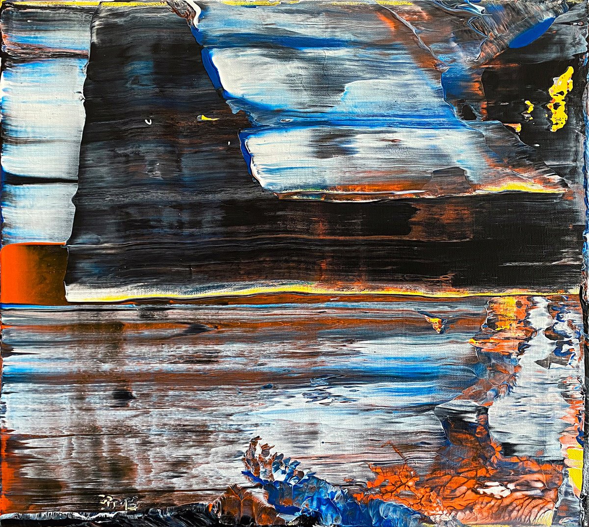 Nocturnal Transitions By Preston M. Smith (Pms), 18 X 16, Artwork For Sale On Artfinder