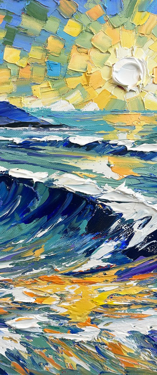 Waves of Van Gogh by Lisa Elley