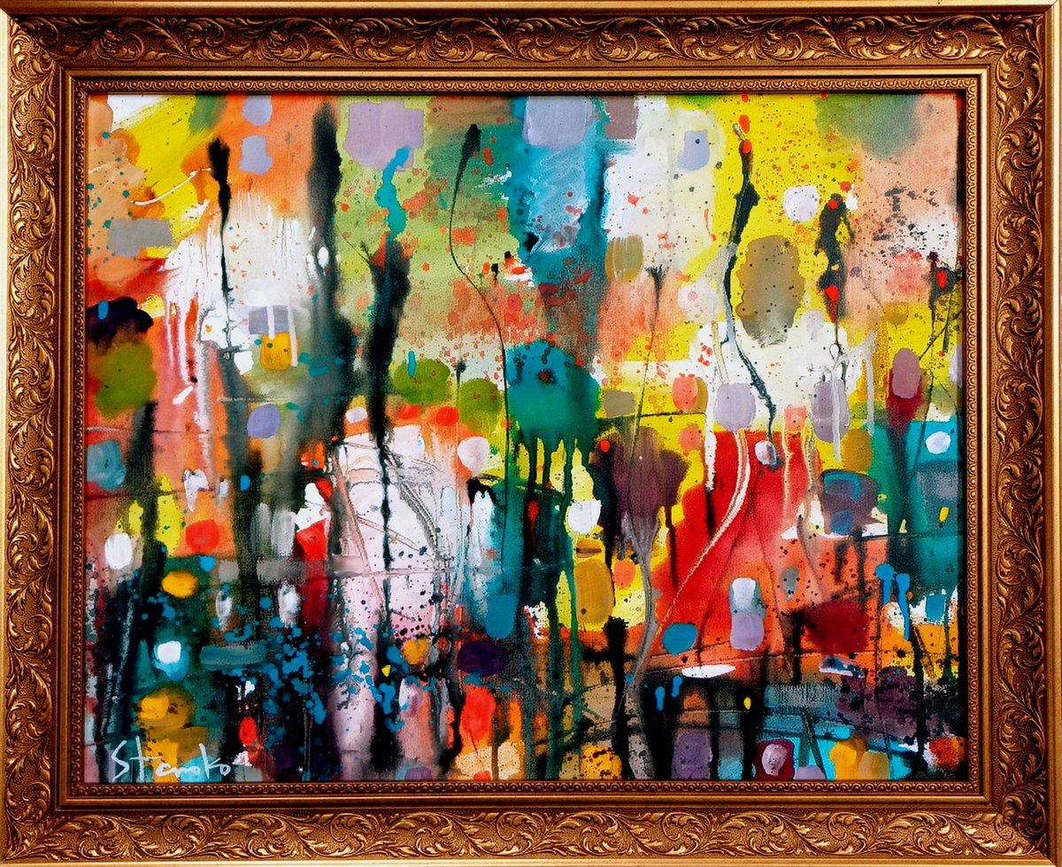  Just Rainy Xcv By Stanislav Bojankov, 26 X 22, Artwork For Sale On Artfinder