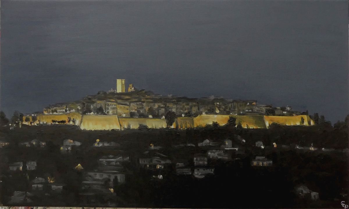 St Paul by night by Cecile Pardigon