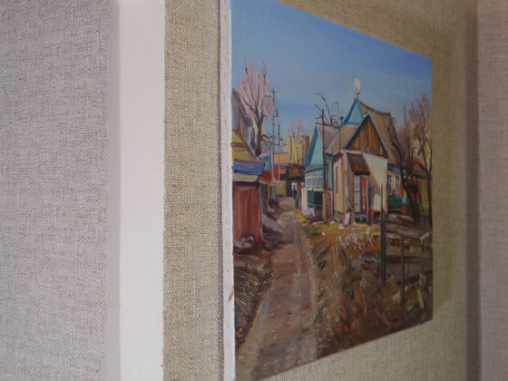 On the outskirts of Chernigov. Spring