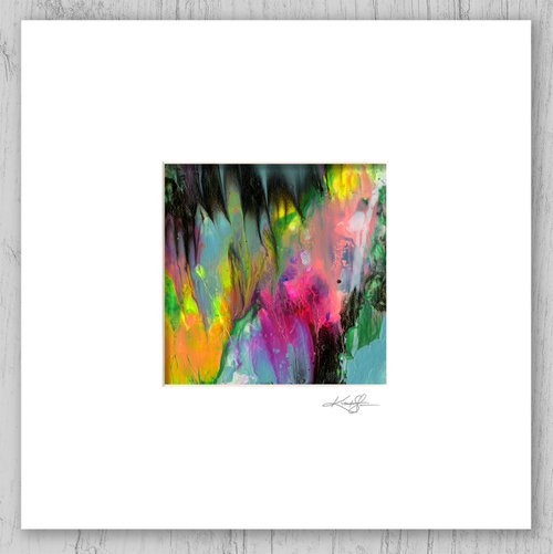 Flowering Euphoria 10 - Floral Abstract Painting by Kathy Morton Stanion by Kathy Morton Stanion
