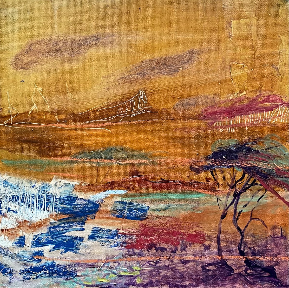 Opere Di Notte 7 By YS?rei, 8 X 8, Artwork For Sale On Artfinder