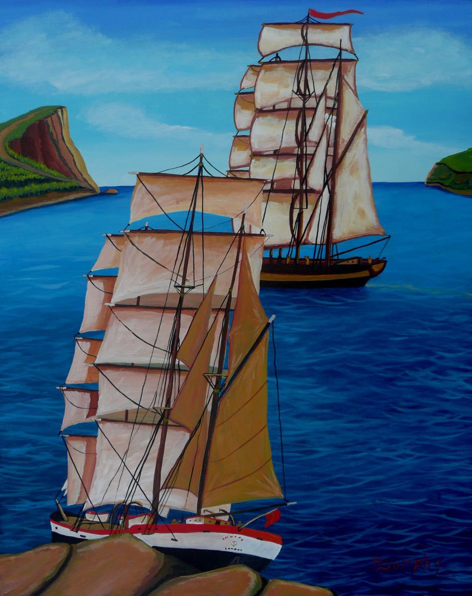 Bound For Sea by Dunphy Fine Art