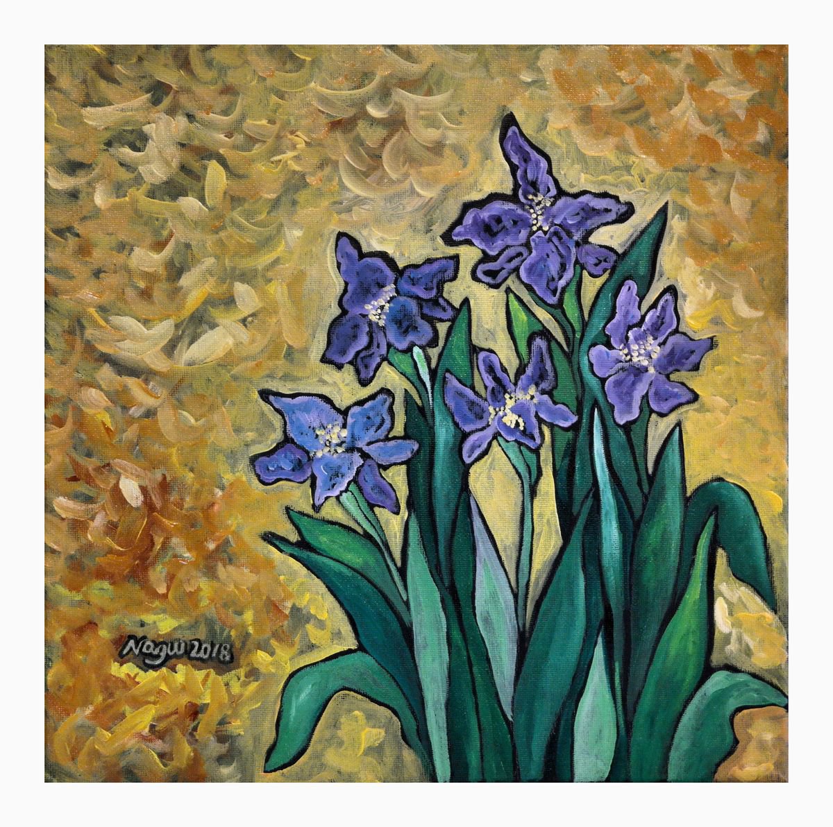 Irises 2 by Nagui