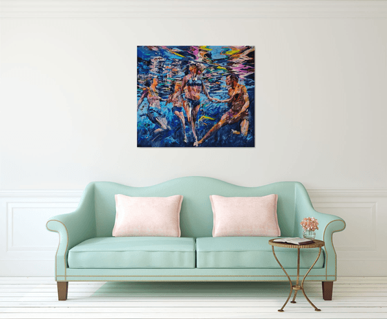 Between water and air