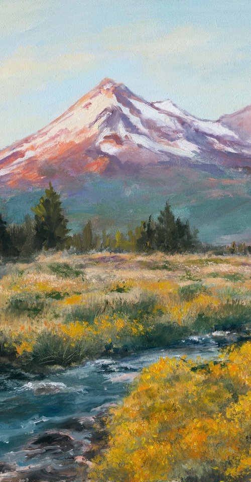 Mount Shasta in California by Lucia Verdejo