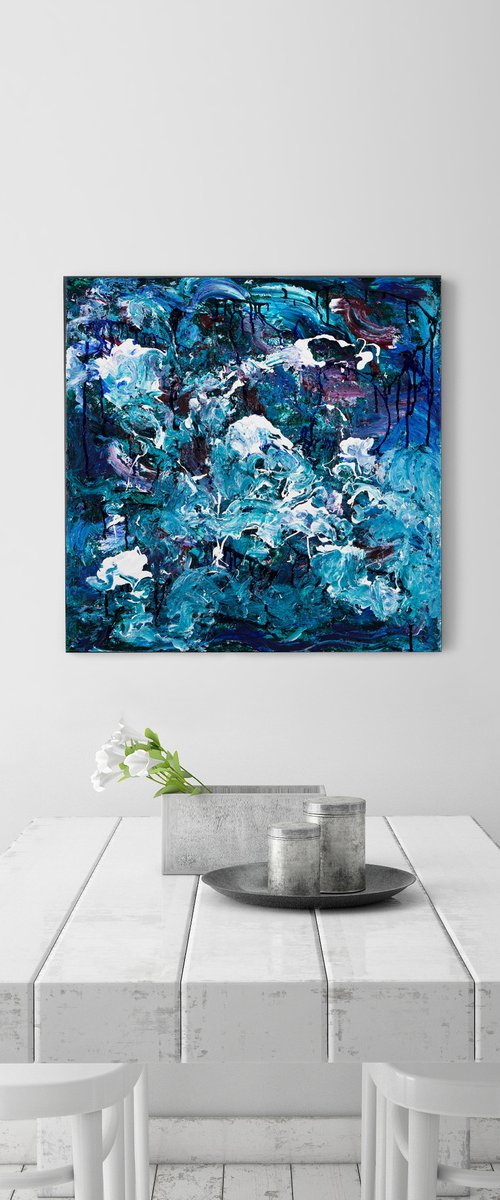 Sea Of Emotions - Abstract by Annette Spinks