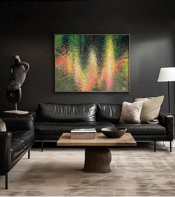 Soft Light Between Petals