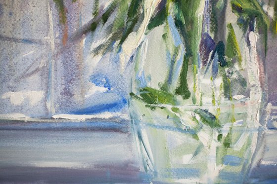 White peonies