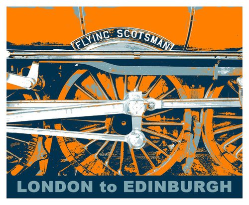 Flying Scotsman by Paul Berriff OBE