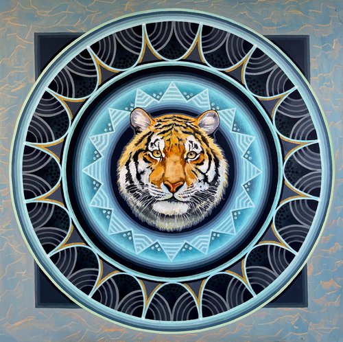 Siberian Tiger by Diana Titova