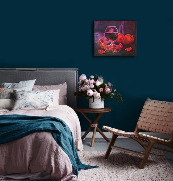 Гранаты и вино