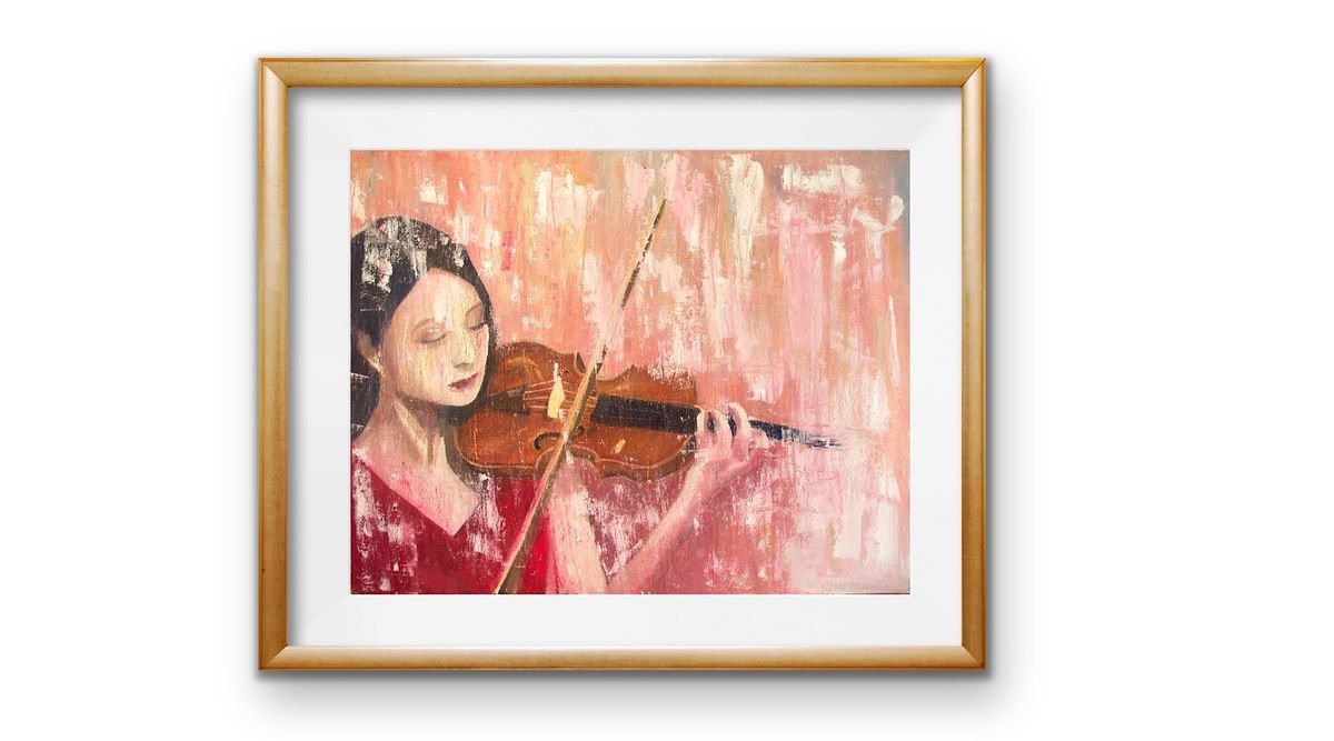 Violin Player by Ryan  Louder