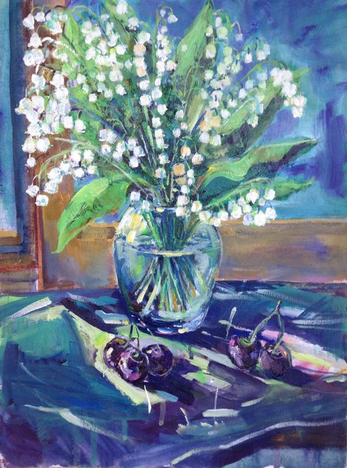 May Lilies of the Valley by Oxana Raduga