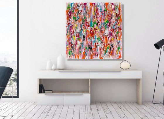 Emotion & Energy of Color #9 - TEXTURED ABSTRACT ART –  READY TO HANG!