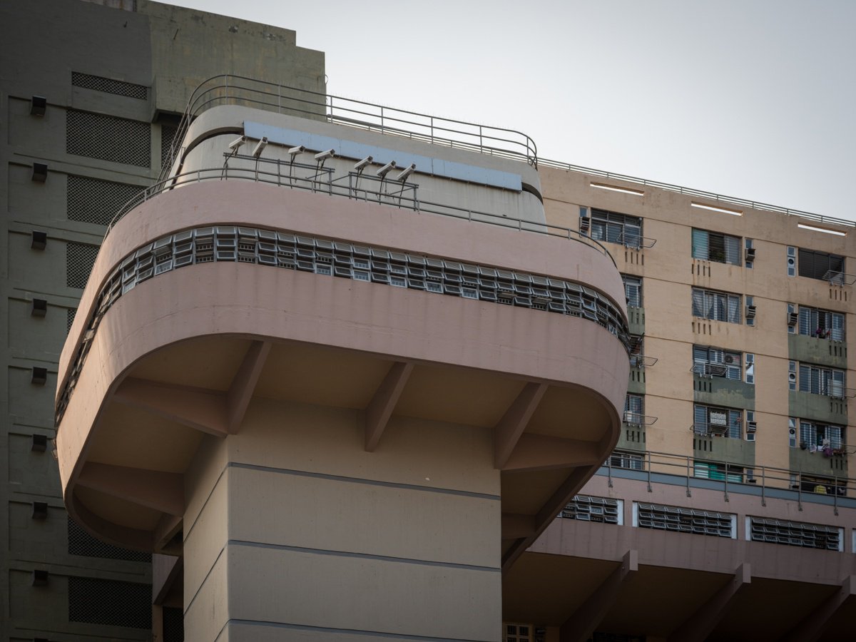 Photorealistic Cityscapes Photograph By Serge Horta, 36 X 28", 1984, Original Artwork