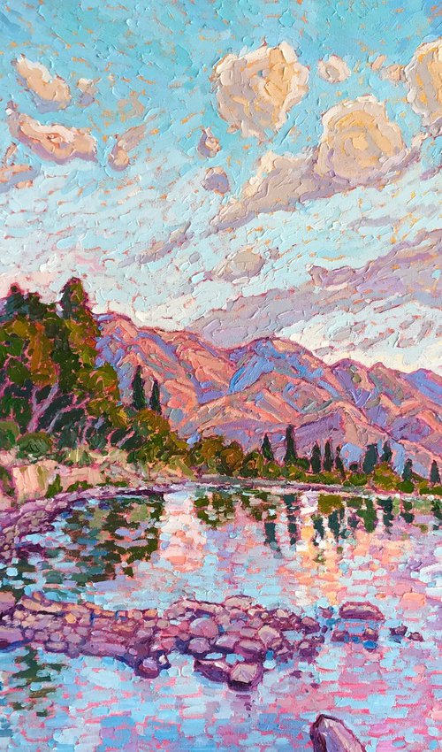 Evening Bay by Natalia Bessmertnova