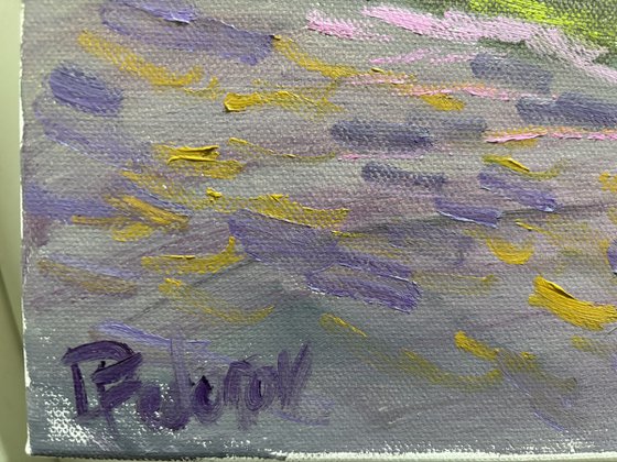 Spring Sakura Alley Plein Air