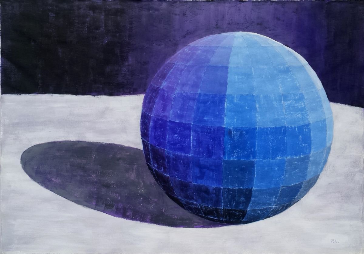 La Sphere Bleue by Peter Nagy