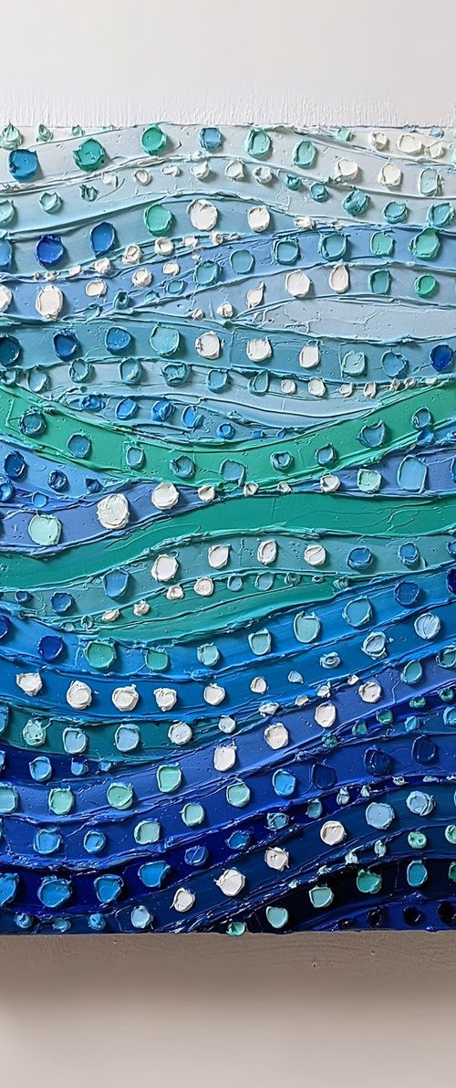 Waters glisten by Paige Castile
