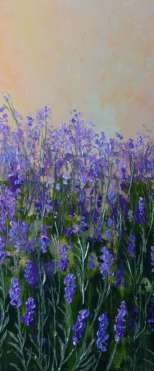 Lavender Farm by Colette Baumback