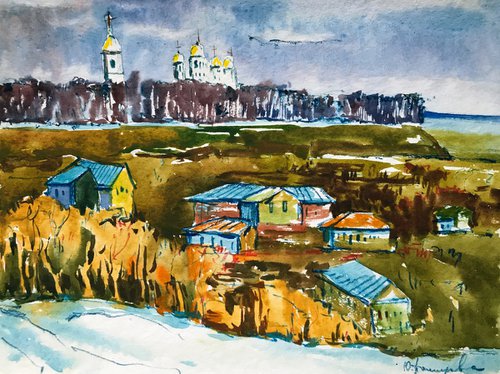 city of Vladimir by Yuliia Pastukhova