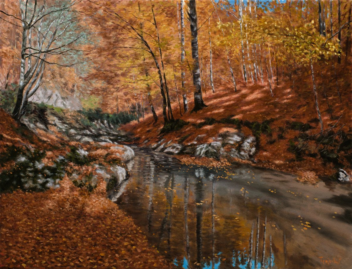 The Fall By Dejan Trajkovic, 26 X 20, Artwork For Sale On Artfinder