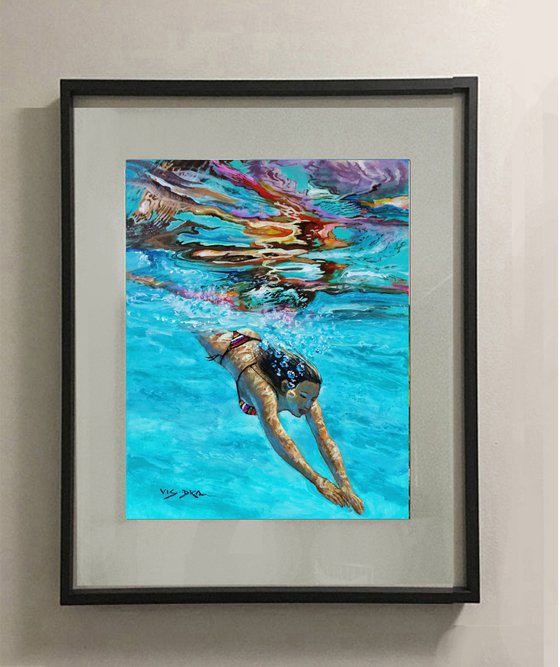 Girl swimming20