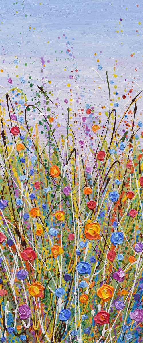 Colorful Wildflowers by Olga Tkachyk