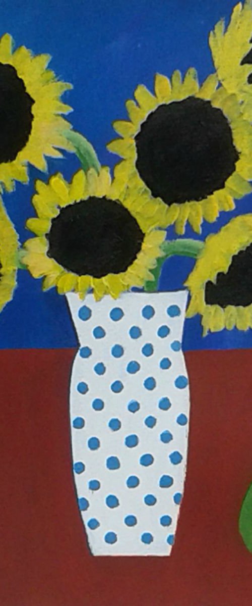 Still Life with Sunflowers by Jan Rippingham