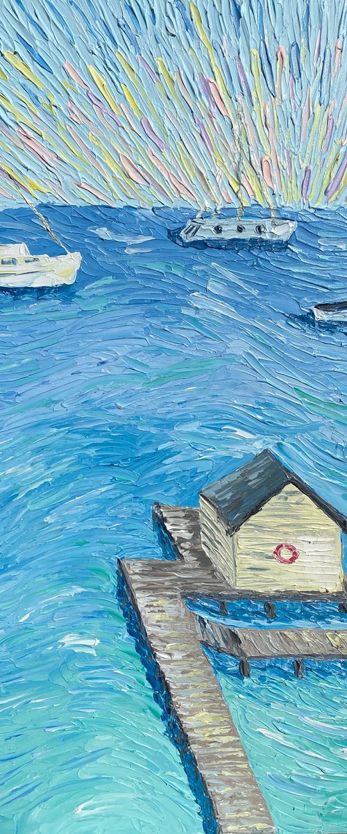 Mornington jetty by Guzaliya Xavier