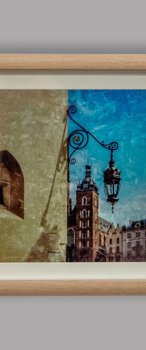 Krakow cityscape(framed) by Vlad Durniev